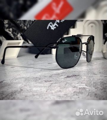Очки Ray Ban Aviator черные