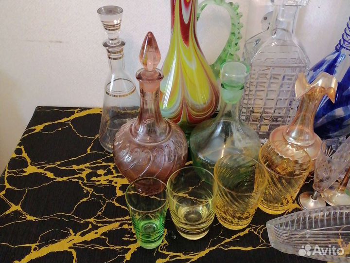 Винтажная стеклянная посуда СССР