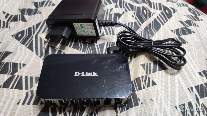 USB-хаб D-Link DUB-H7