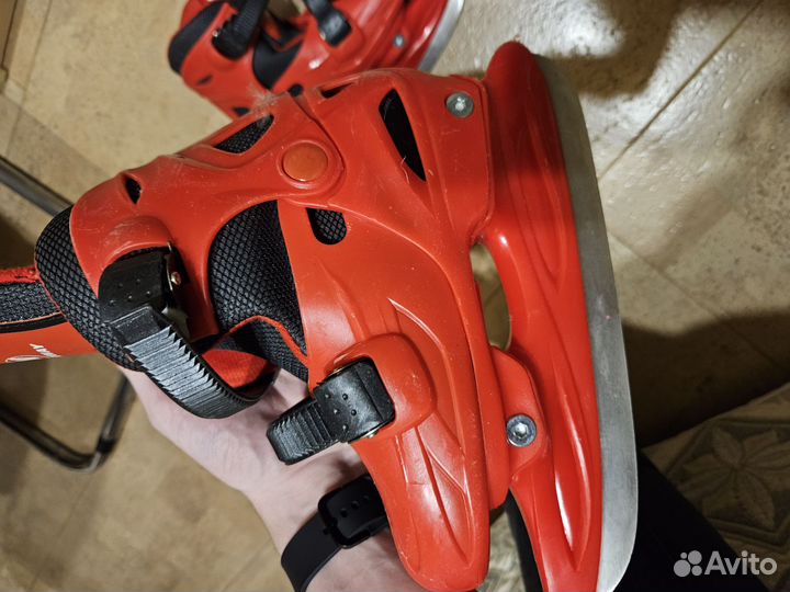 Коньки детские раздвижные 30 33