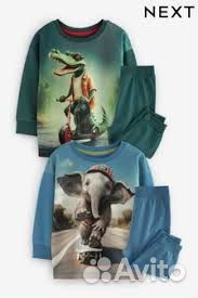 Пижамы набор на мальчика 4-5лет. Next
