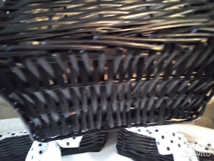 Корзина плетенная для хранения