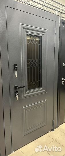 Дверь входная со стеклопакетом Верса Термо