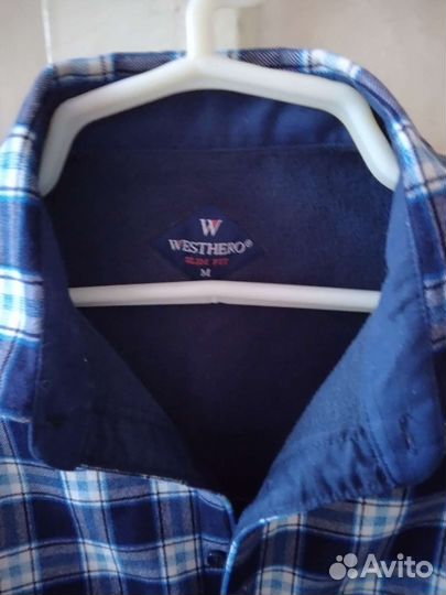 Теплая рубашка