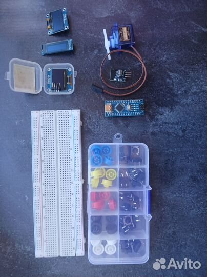 Комплект компонентов для сборки, arduino