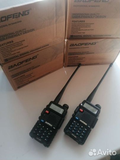 Рация baofeng uv-5r новая (для пожарного, охоты)