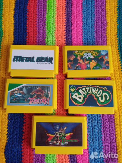 Катриджи Денди(Dendy,Famicom)