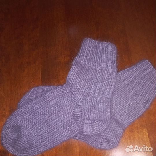 Носки женские из пуха норки