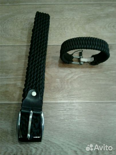 Ремень из американского паракорда