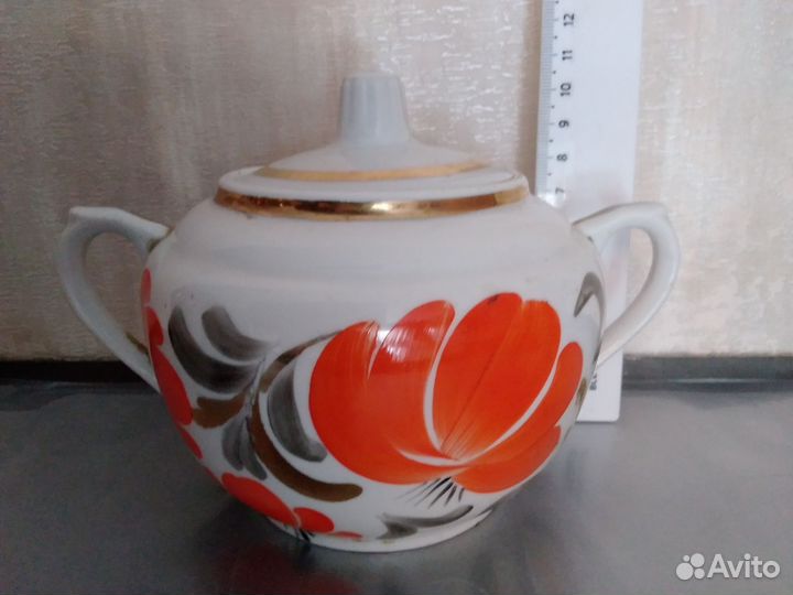 Чайник,Сахарница Посуда Времён СССР