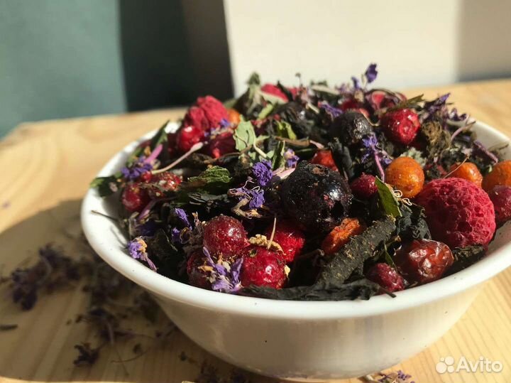 Иван-чай 1 кг «Ягоды и травы», очень ароматный