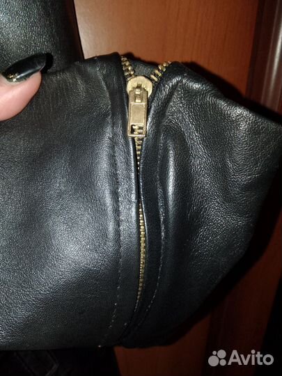 Куртка кожаная женская