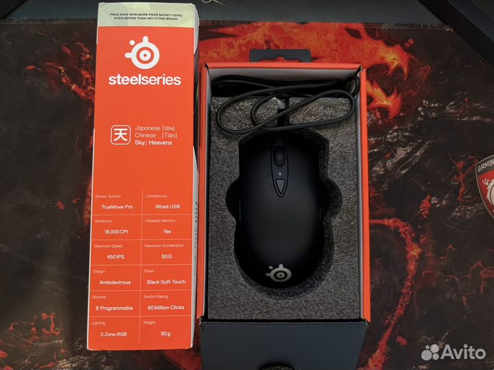 Игровая мышь SteelSeries Sensei Ten