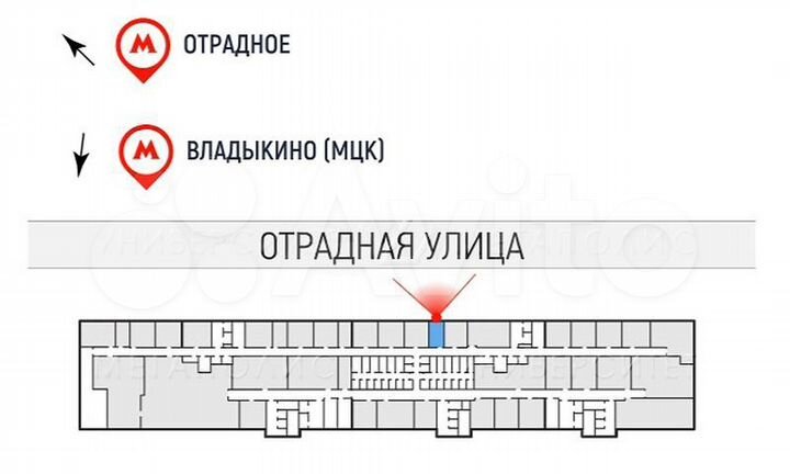 Помещение свободного назначения 21 м²