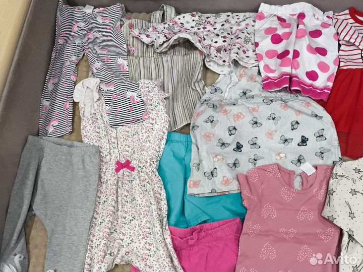 Пакет вещей для девочки 80 86