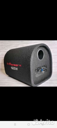 Сабвуфер pioneer dv 10 1600W активный с усилителем