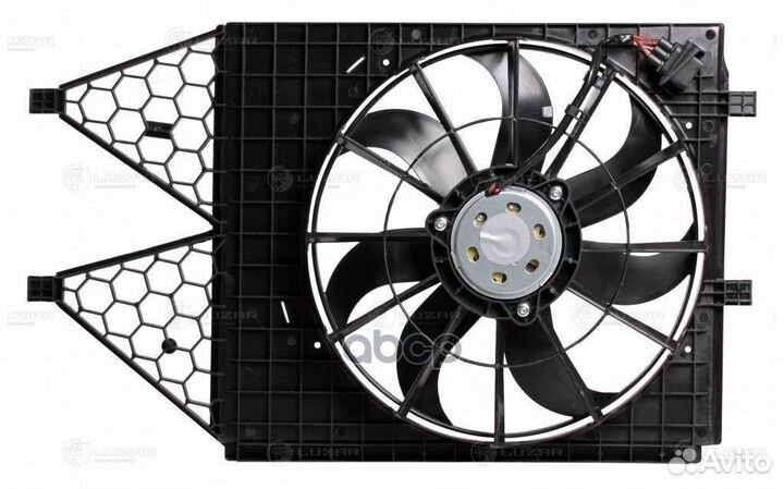 Электровентилятор охлаждения VW Polo (10)