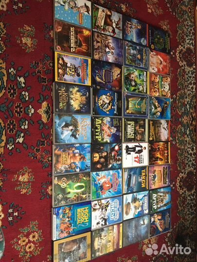 Лицензионные DVD-диски с фильмами и мультфильмами