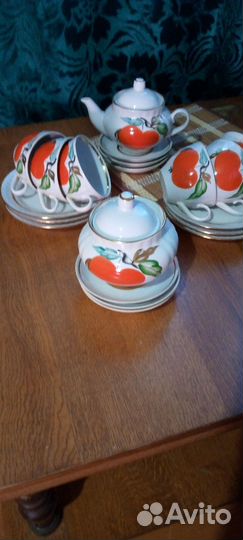 Чайный сервиз фарфор