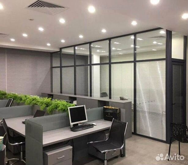 Перегородки для магазинов и офисов