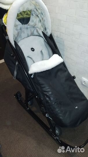 Санки коляска ника 7 5