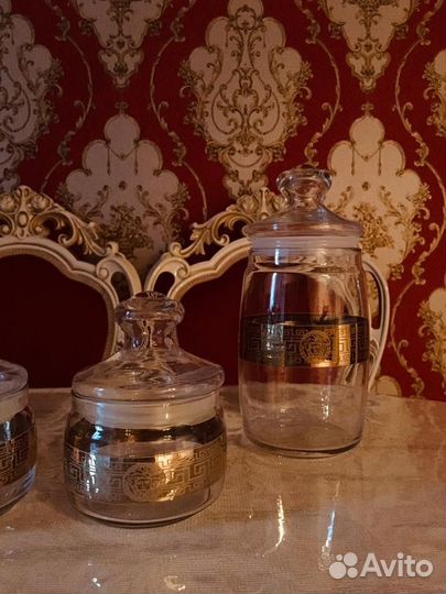 Versace банки для сыпучих продуктов и жидкостей