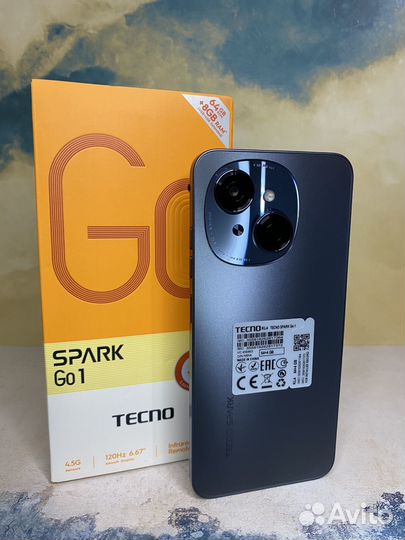 TECNO Spark Go 1, 4/64 ГБ