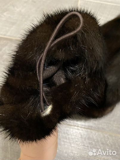 Шуба норковая натуральная, р. 44-46, как новая