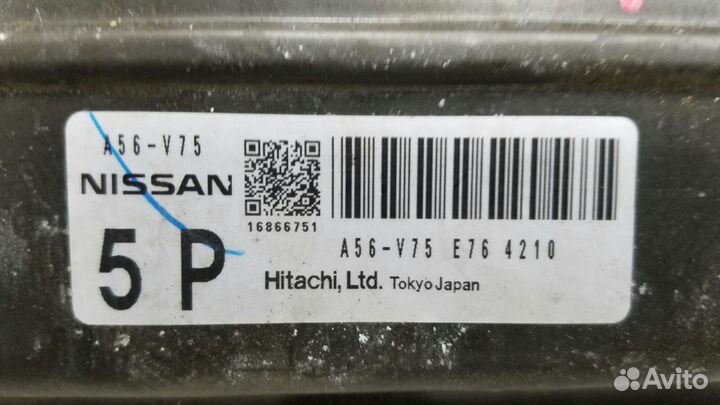 Блок управления двигателем двс эбу Nissan Teana