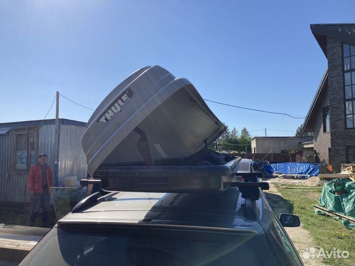 Автобокс Thule liberty 500 с поперечинами thule