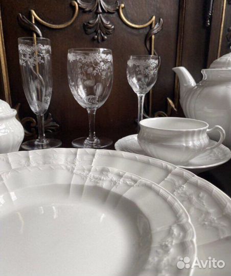 Сервиз фужер бокал baccarat старинный баккара