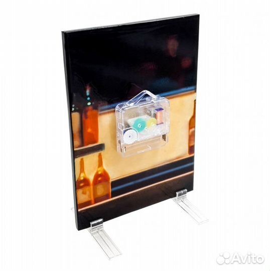 Декоративные часы бармен