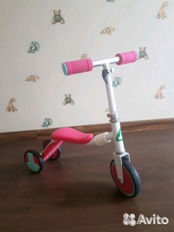 Самокат беговел 2в1 от elc
