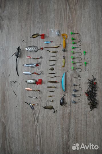 Куртка рыболовная, блесна