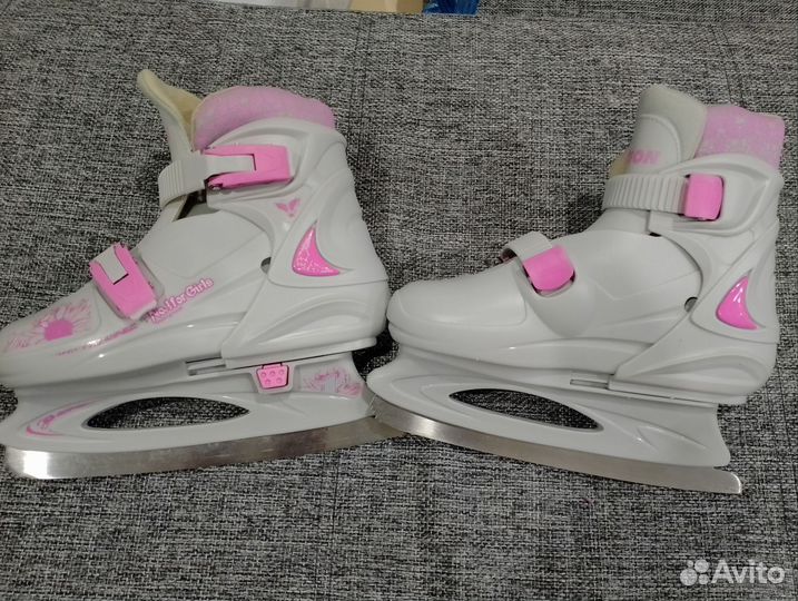 Коньки детские раздвижные 33 36