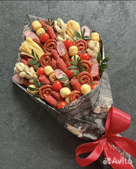 Мясной букет. Мужской букет