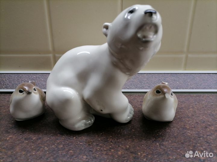 Статуэтки лфз крапивнички, медведь