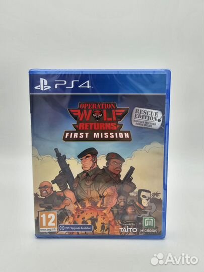 Игра Operation Wolf Returns: First Mission (PS4