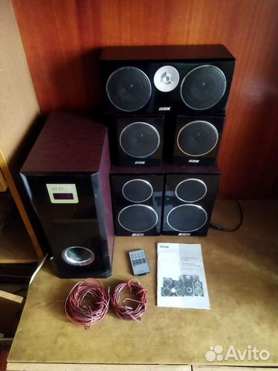 Акустическая система 5.1сн для домаш-го кинотеатра