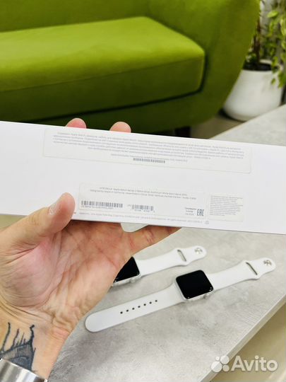 Apple Watch 3 38mm Silver. Идеал. Гарантия. Обмен