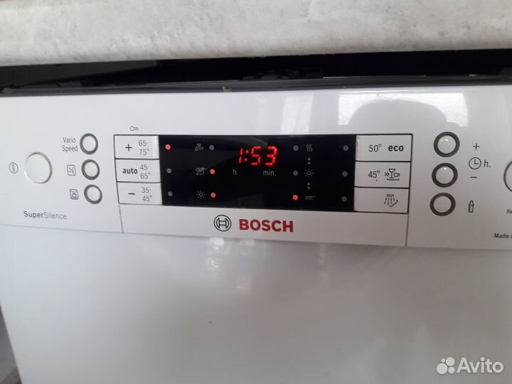 Пмм Bosch SuperSilence, 45 см