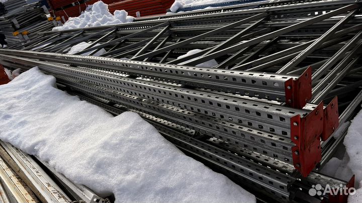 Стеллажи паллетные металлические