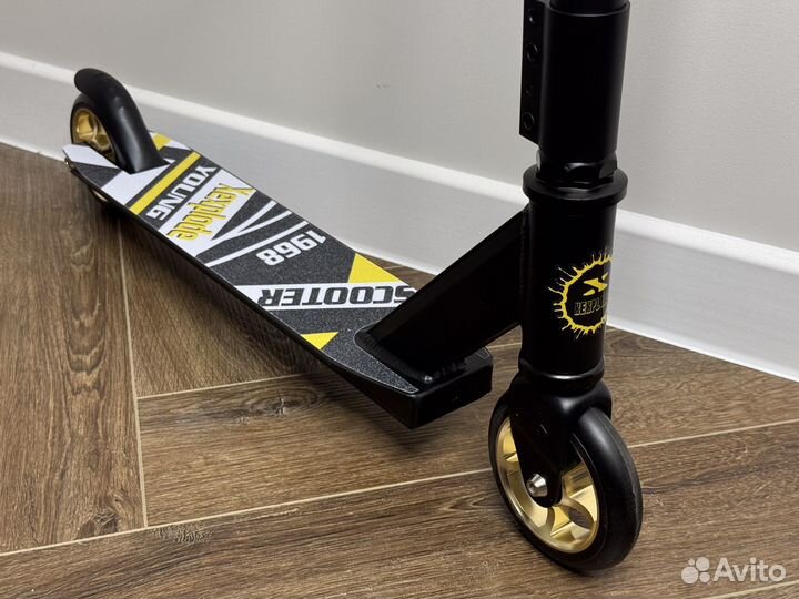 Самокат трюковой металл fine 110 мм