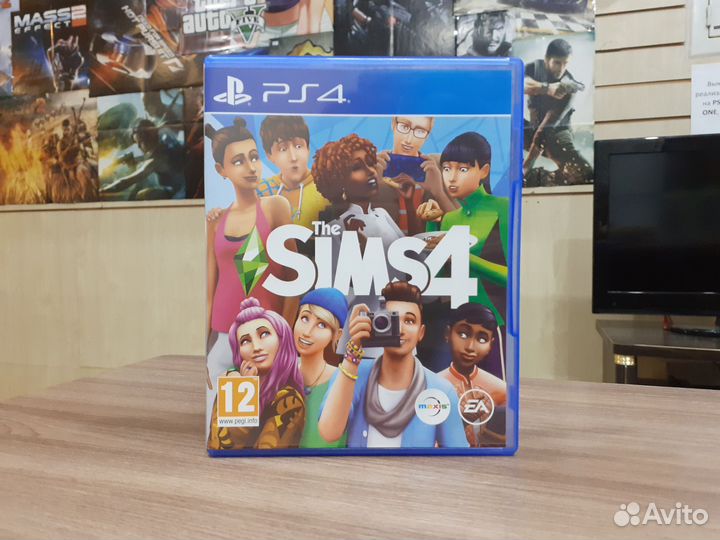 The Sims 4 (PS4, б/у, полн. на рус.)