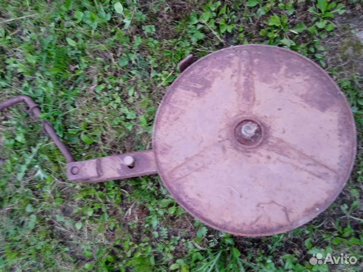 Опорное колесо для плуга регулируемое серьга сцепк