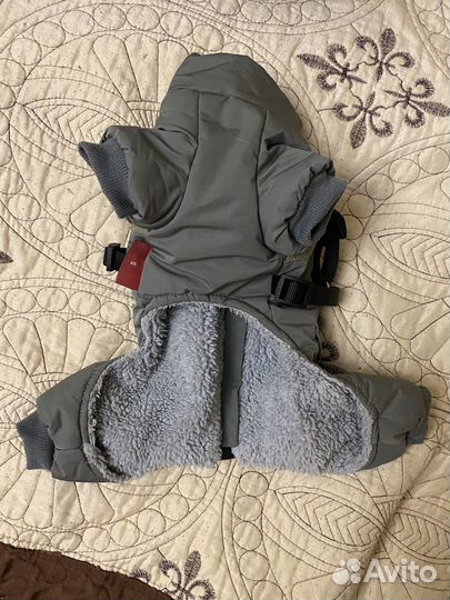 Комбинезон демисезонный для щенка мелких пород