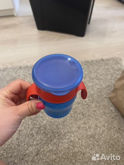 Поильник непроливайка avent