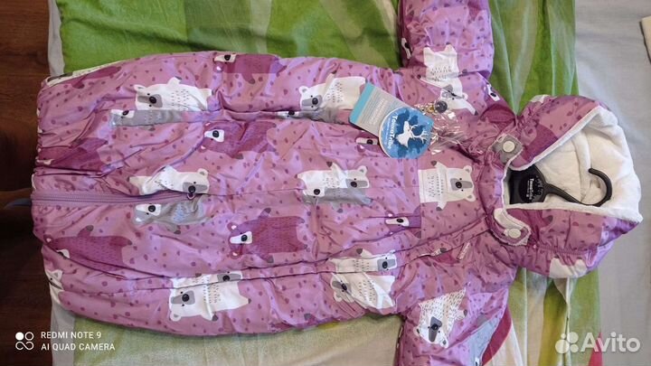 Комбинезоны Tokka tribe,зима, новые,68,86