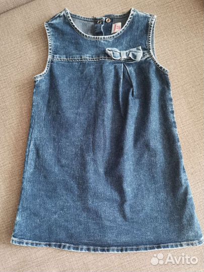 Джинсовый сарафан