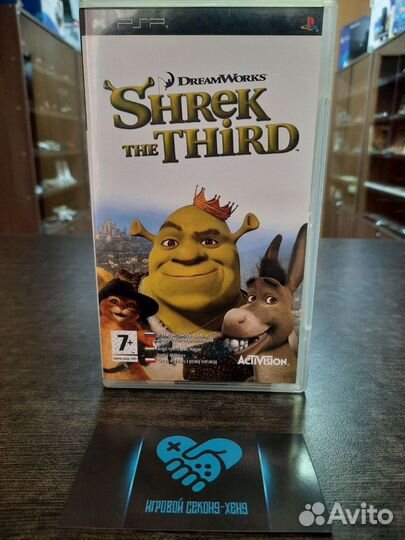 Shrek the Third. Лицензия Playstation Portable PSP
